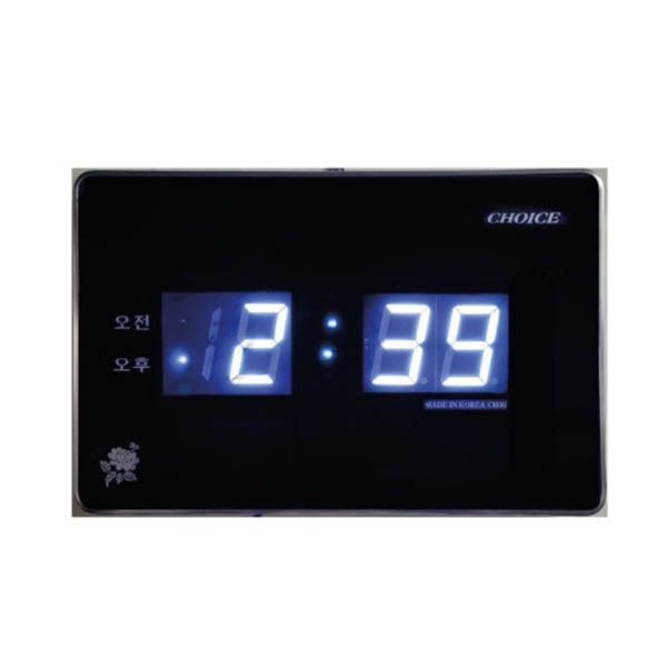 [CE] 벽걸이시계 벽시계 CH-09 (디지털시계)