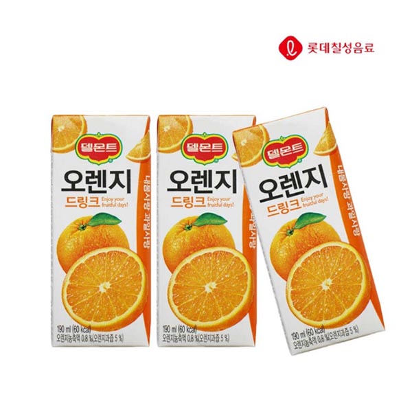 [DAE] 델몬트 오렌지 190ml X 24개과채음료