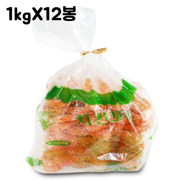 [GU] 치킨꼬치 돈까스 1kg(100gX10개) X 12봉