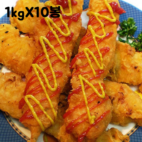 [GU] 치킨 후라이드 닭꼬치 1kgX10봉(100gX100개)