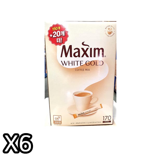[FK] 커피믹스(맥심 화이트 170입 1.18K)X6