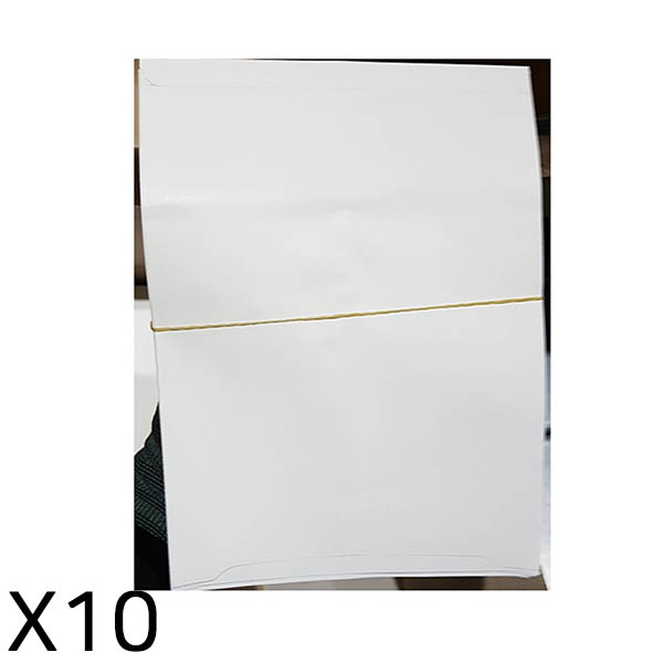 [FK] 종이봉투(3호 18.5cm 중 100매)X10