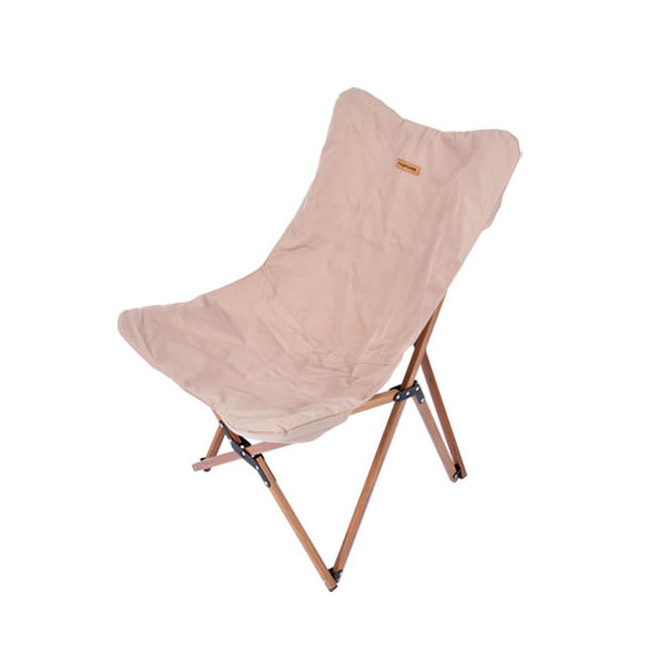 [MY] 캔버스 감성 캠핑체어 휴대용 우드 접이식 의자