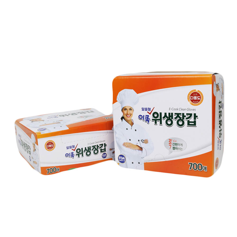 [BN] 이쿡 알뜰형 다용도 위생장갑 700매 일회용 비닐 장갑