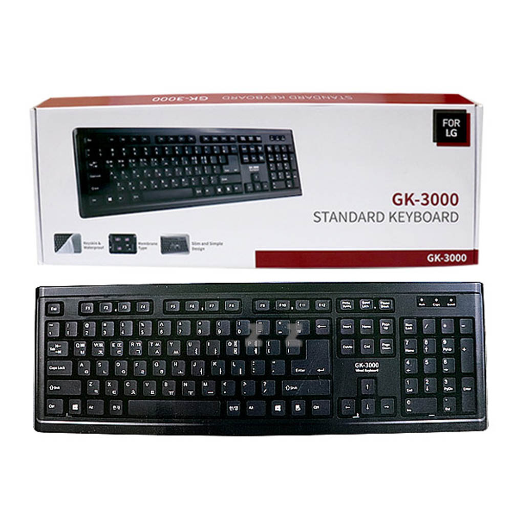 [IS]  USB유선키보드 GK-3000