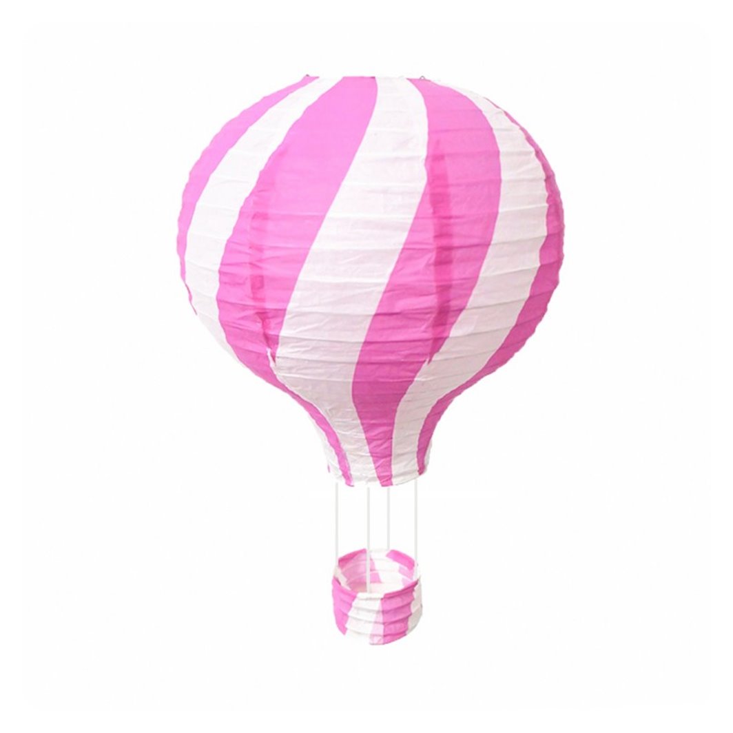 [PW] 회오리열기구장식30cm(핑크) 모빌 파티 생일